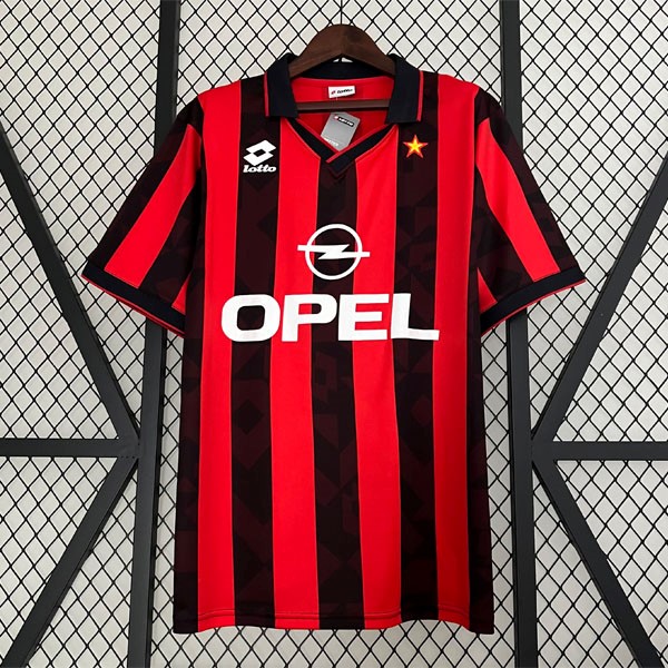 Tailandia Camiseta AC Milan Replica Primera Ropa Retro 1988-1989